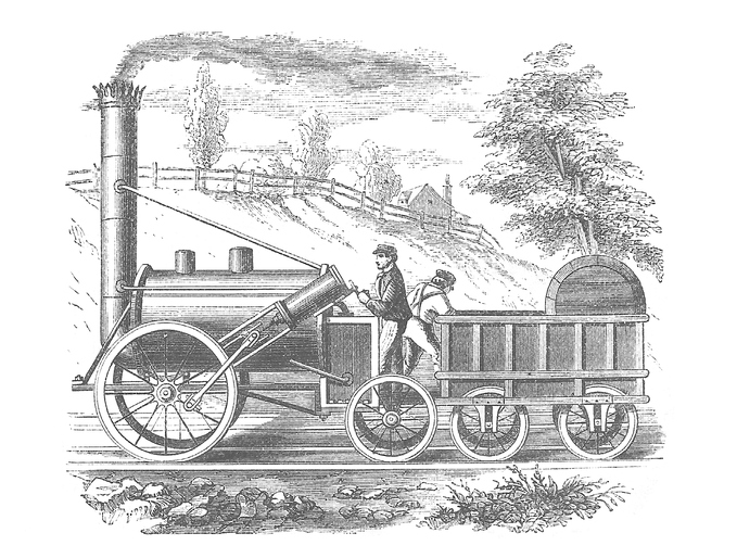Rocket, the locomotive chosen for the Liverpool & Manchester Railway